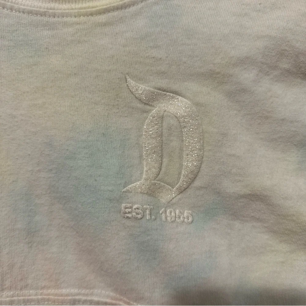 Disneyland Spirit Jersey Pastel Tie Dye Sz S 5/6  Long Sleeve Disney Parks Youth